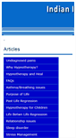 Mobile Screenshot of hypnotherapydelhi.com